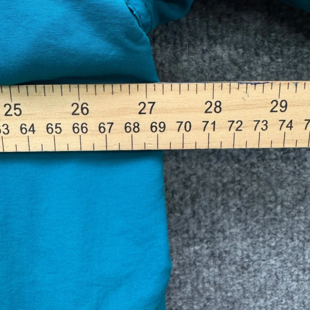 Lands' End The Squall Jacket Mens XXL Tall Teal Fleece Lined Outdoor Vintage